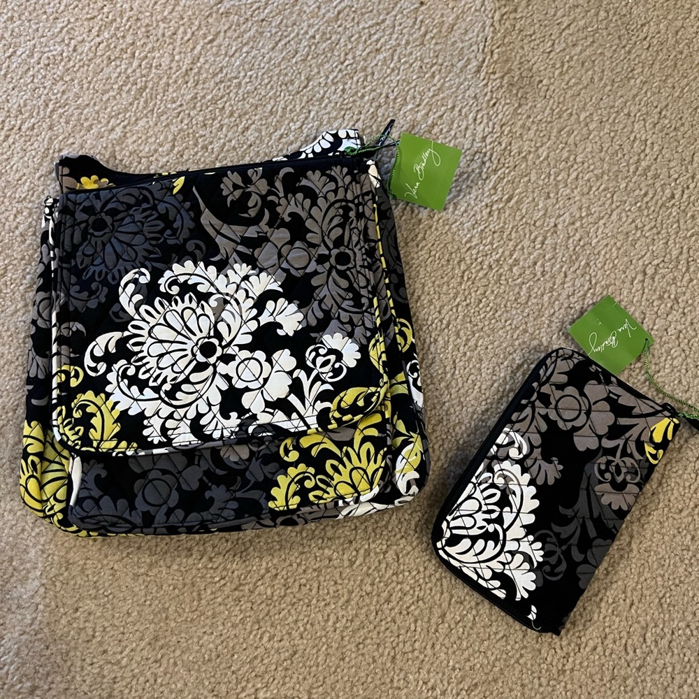 NWT Vera Bradley crossbody + wallet
